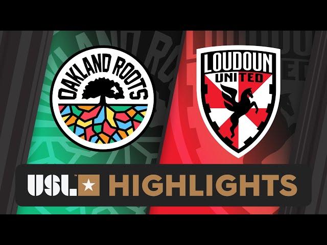 8.10.2024 | Oakland Roots SC vs. Loudoun United FC - Game Highlights