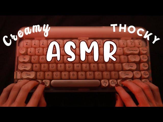 typing on a keyboard as if it's an ~instrument~ (for your tingle pleasure)  ASMR