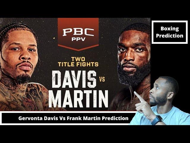 Gervonta Davis Vs Frank Martin Prediction, Who Wins?