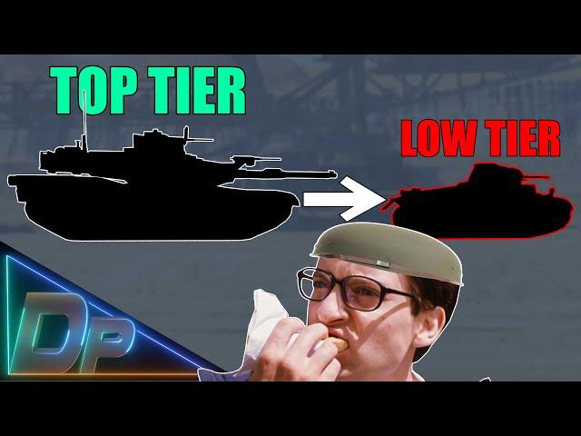 From TOP TIER to the LOW TIER (Destroy Me And I'll Steal Your Tank) // War Thunder