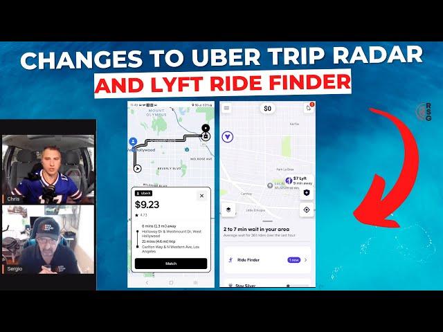 Changes To Uber Trip Radar and Lyft Ride Finder