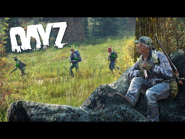 STALKING a SQUAD In DayZ! Low Tiered PVP Is Often The Best! UNEDITED!