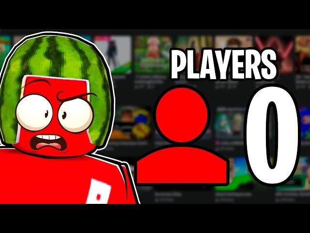 Roblox Games with ZERO PLAYERS