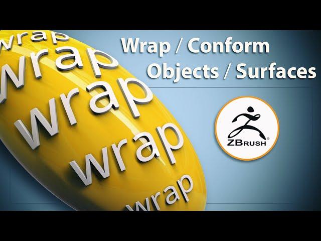 Wrap & Conform Surfaces & Objects in ZBrush - IMM Project, Dynamic Collision, Projection, Deformers!