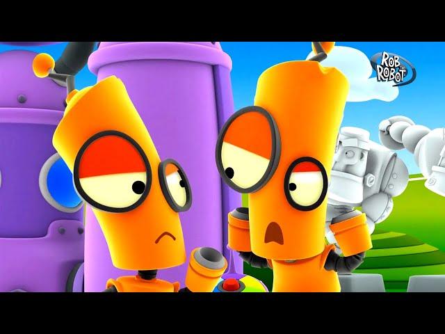 Does Orbit Have A Twin? | Rob The Robot | Toddler Learning Video