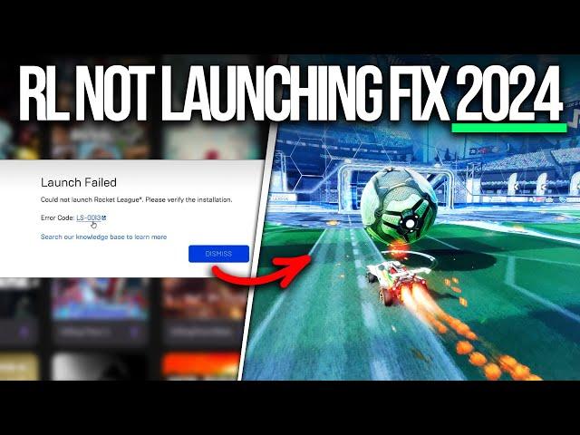 Rocket League Error Code LS-0013 Fix - RL not Launching Fix in 2024