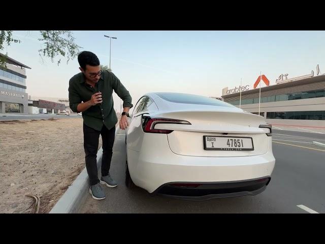 2024 Tesla Model 3 Highland Standard Range quick driving REVIEW