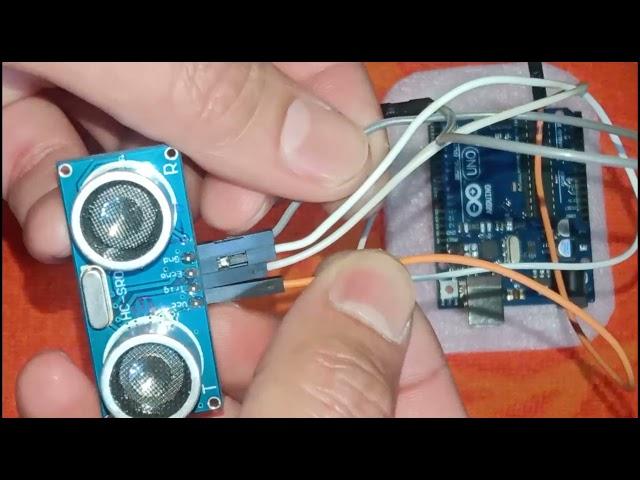 ULTRASONIC WITH ARDUINO