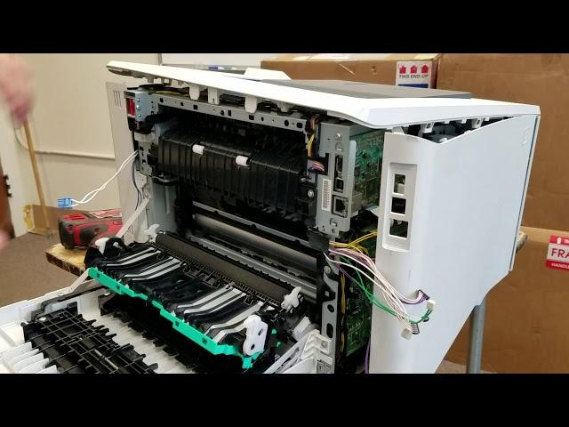 How To Replace The HP M452 M377 M477 M454 M479 Printer Fuser Instructions. RM2-6431 RM2-6418