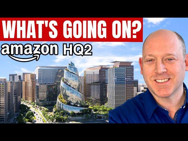 TOUR National Landing Area & New Amazon HQ2 Development Updates! (July 2023) | Arlington Virginia