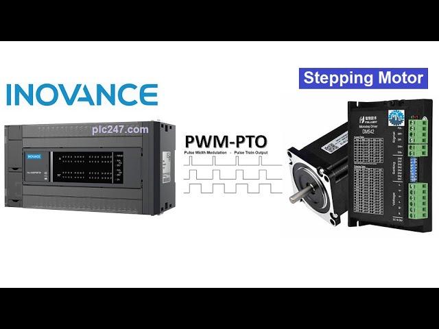 PLC Inovance "Stepping Motor" Control Tutorial