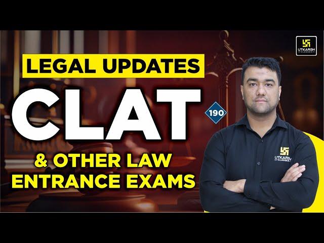 Daily Legal Updates for CLAT & Other Law Entrance Exams L-190 | CLAT 2025 Preparation | Hassib Sir