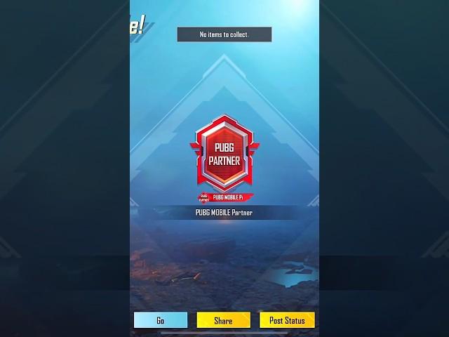 Finally!!! PUBG MOBILE PARTNER TITLE 