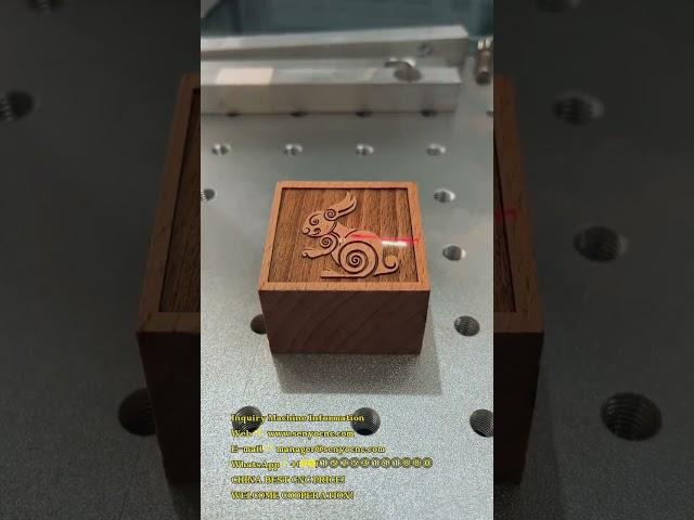 Cnc laser wood marking uv laser machine engraving mdf plastic