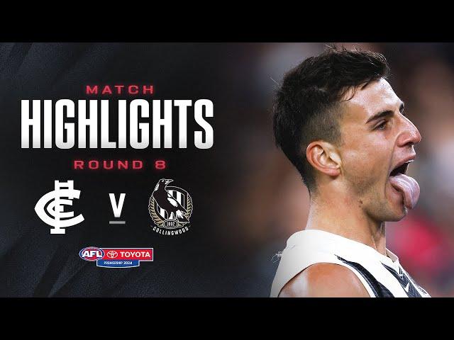 Carlton v Collingwood Highlights | Round 8, 2024 | AFL