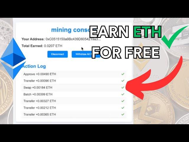 FREE Earn Ethereum 0.05 Every Minute | Auto, Easy Income | No Investment 2025