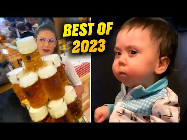 The Best Viral Videos of 2023  (Funniest Clips This Year)