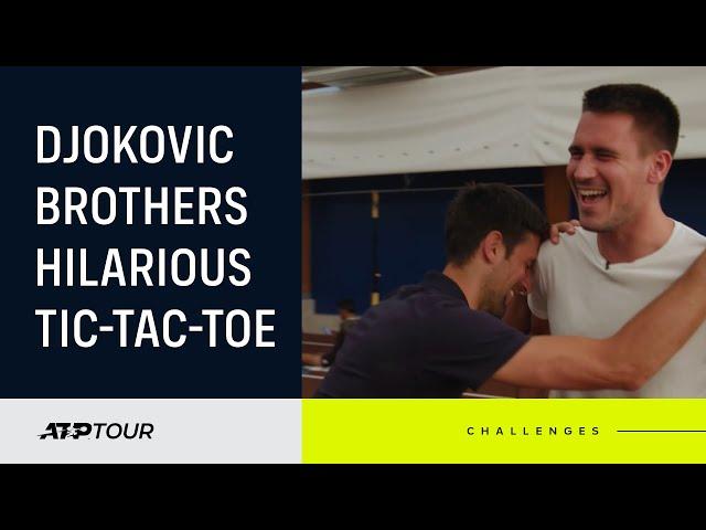 TENNIS TIC TAC TOE: Djokovic Brothers Face Off!