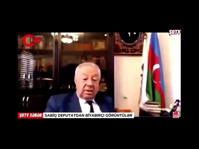 Azerbaycanlı milletvekili yayında asistanını taciz etti