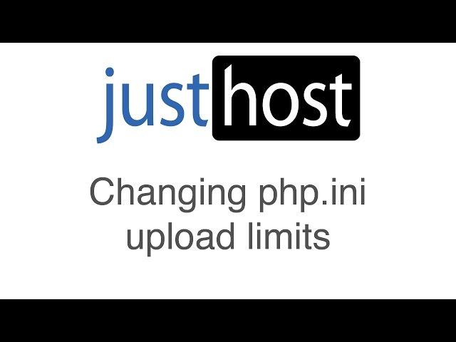 Changing the upload limit in php.ini file.