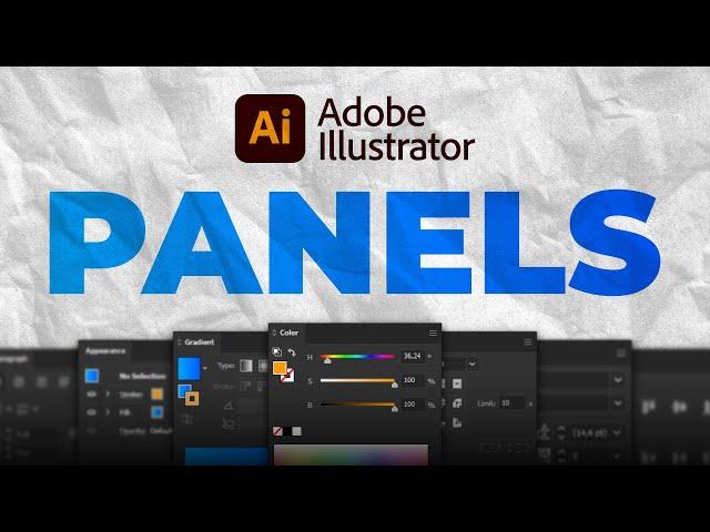 All 40+ Illustrator Panels Explained in 15 Minutes