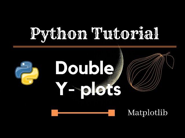 Python plotting with matplotlib (Part 2): Make a Plot with Two Different Y-axis in Python