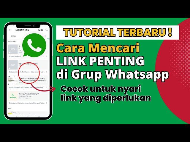 Cara Mencari Link Penting di Grup Whatsapp 2023 Biar Gak Bingung