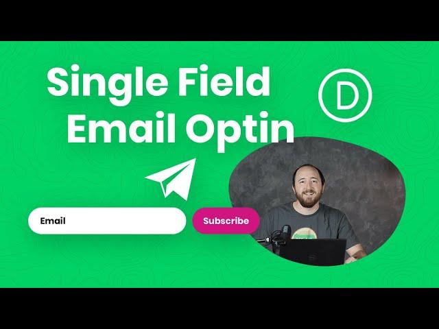 How To Create A Single Field Divi Email Optin Module