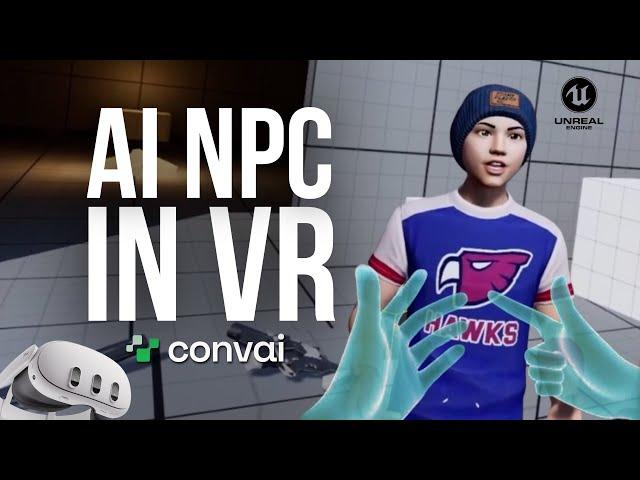 Creating Talking AI Characters in VR and Android | Convai Unreal Engine Tutorial