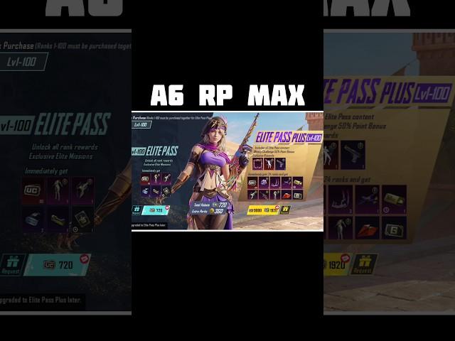 New A6 Royal Pass Max Out #pubg #bgmi #viral #trending #ytshorts