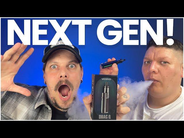 Next Gen Vaping!! Voopoo Drag Q Pod Kit Review