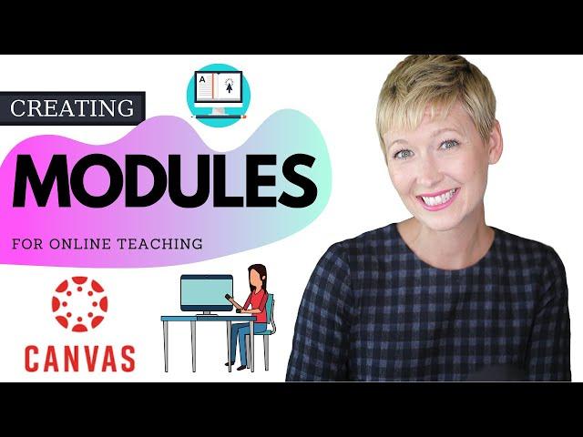 Creating Modules in Canvas LMS