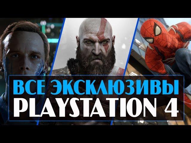 Все эксклюзивы PlayStation 4