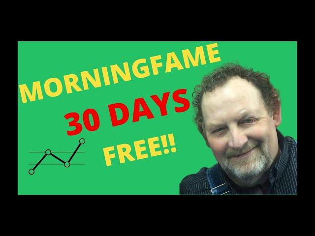 Morningfame Invitation Code (Free For 30 Days)