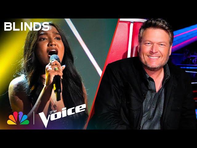 Tasha Jessen's Gorgeous Version of Leon Bridges' "River" | The Voice Blind Auditions | NBC