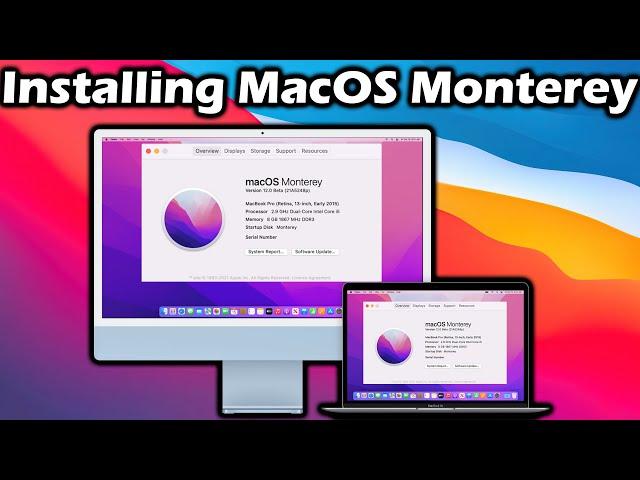 How to install macOS Monterey