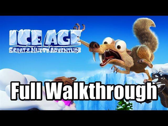 Ice Age: Scrat’s Nutty Adventure (2019) PS4 Gameplay Full Game Walkthrough (No Commentary)