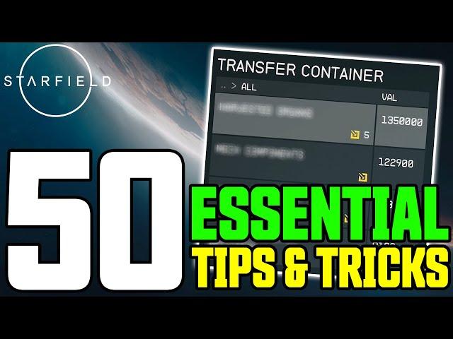 50 Starfield Tips & Tricks You DIDN'T Know (SPOILER FREE)