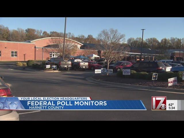 Harnett County voters at ease amid federal polling surveillance
