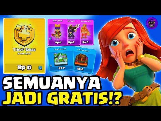 WOW KAMU HARUS TAU‼️ CARA MEMBUAT SEMUA DI TOKO JADI GRATIS | CLASH OF CLANS