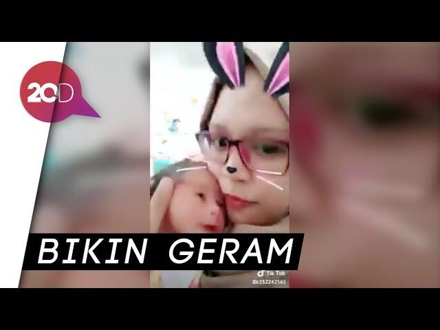 Heboh! Video Bidan MainTik Tok Sambil Gendong Bayi Pasien