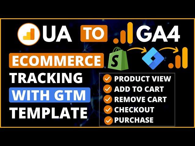 Setup Google Analytics 4 Shopify Ecommerce Tracking Using Google Tag Manager Template [2025 Update]