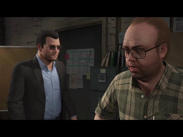 GTA V - Michael and Lester talk about Niko