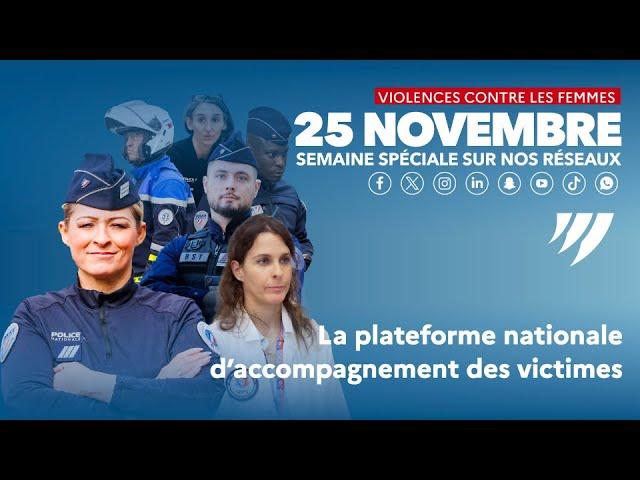 La plateforme numérique d'accompagnement des victimes | #25Novembre