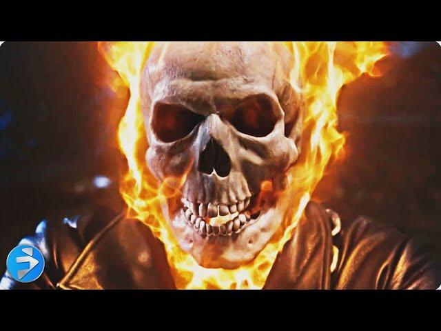 Johnny Blaze's First Transformation | GHOST RIDER | Nicolas Cage