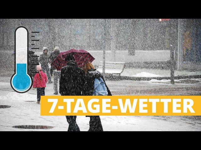 7-Tage-Wetter: Kaltlufteinbruch bringt Schnee bis ins Flachland