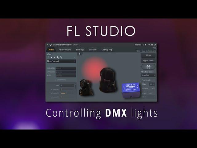 FL STUDIO | Controlling DMX lights