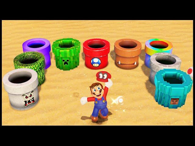 What if Super Mario had MORE Custom Pipes?