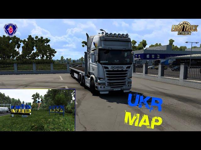 ETS 2 | Scania Streamline Topline 730HP | UkrMap | Київ - Житомир