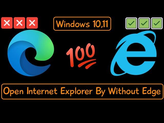 internet explorer open but opens microsoft edge | stop edge from opening automatically windows 11,10